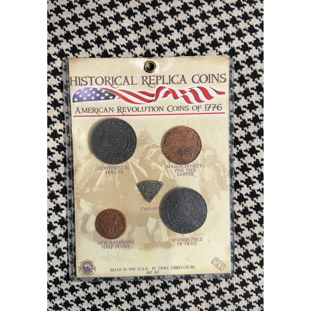 Coins of The American Revolution - Replicas - 1776 - 2006 In Plastic Case